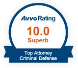 avvo rating top attorney criminal defense